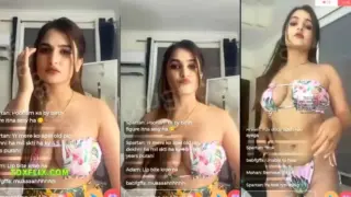 Sassy Poonam Nude Live in Bra Panty