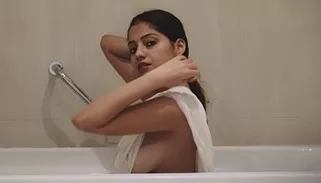 Simran kaur Nude Bathtub Video